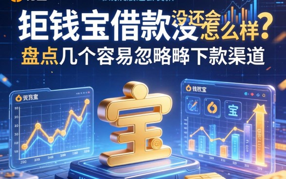 用钱宝借款没还会怎么样?盘点几个容易忽略的下款渠道