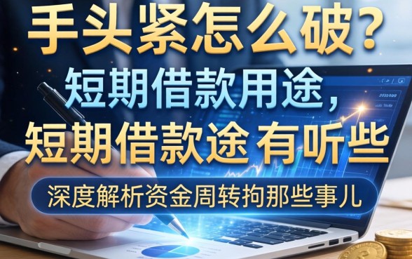 手头紧怎么破？短期借款的用途有哪些？深度解析资金周转的那些事儿