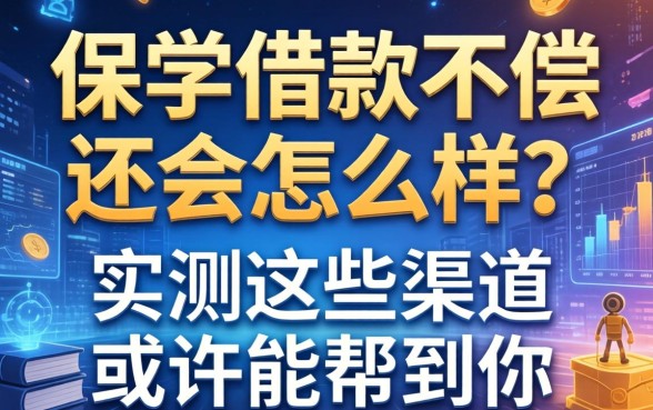 保单借款不偿还会怎么样？实测这些渠道或许能帮到你