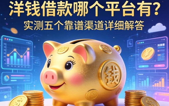 洋钱罐借款哪个平台有?实测五个靠谱渠道详细解答