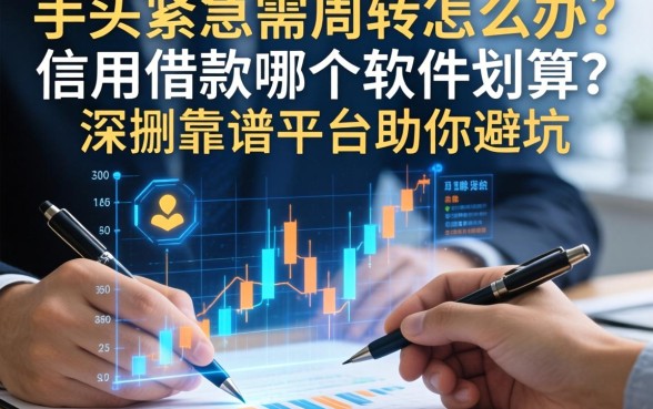 手头紧急需周转怎么办？信用借款哪个软件划算？深扒靠谱平台助你避坑