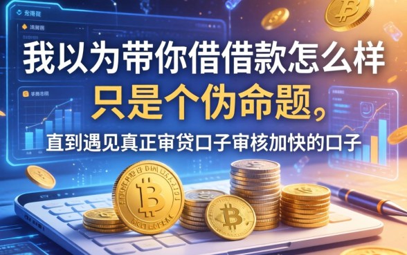 我以为带你借借款怎么样只是个伪命题,直到遇见真正审贷口子审核加快的口子