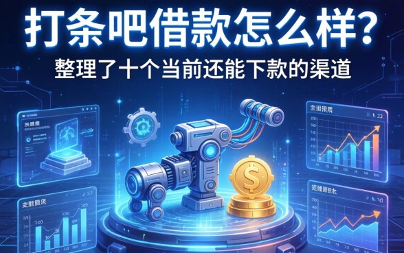 打条吧借款怎么样？整理了十个当前还能下款的渠道