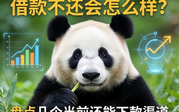 熊猫借款不还会怎么样?盘点几个当前还能下款的渠道