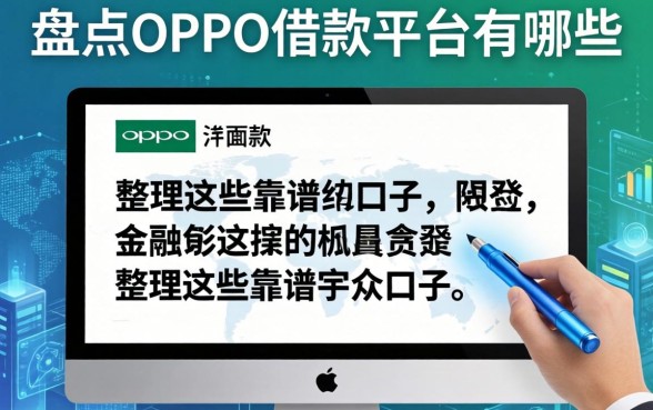 盘点oppo借款平台有哪些,整理出这些靠谱的口子