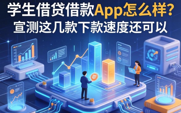学生贷借款app怎么样？实测这几款下款速度还可以