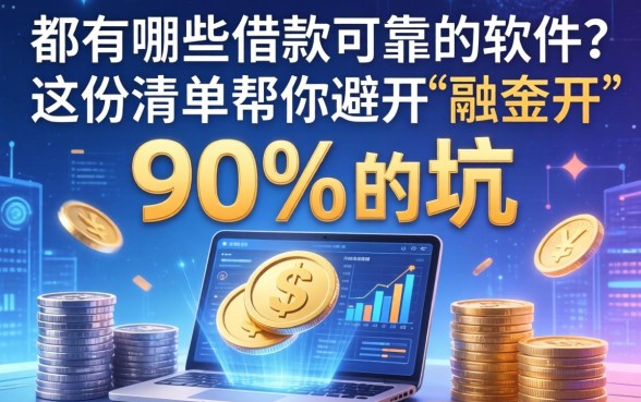 都有哪些借款可靠的软件？这份清单帮你避开90%的坑