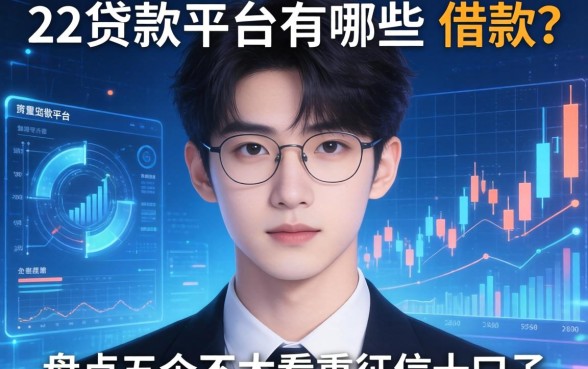 22岁贷款平台有哪些可以借款？盘点五个不太看重征信的口子