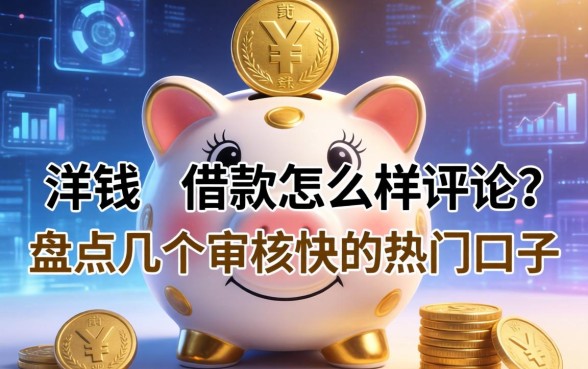 洋钱罐借款怎么样评论？盘点几个审核快的热门口子