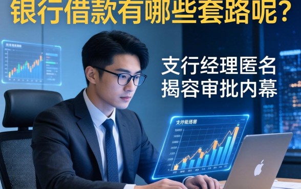 银行借款有哪些套路呢?支行经理匿名揭秘审批内幕