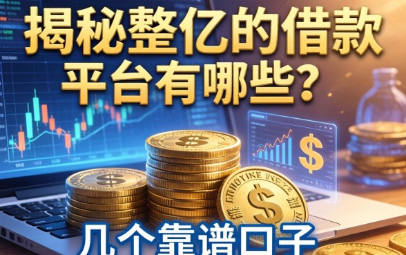揭秘一个亿的借款平台有哪些?整理了几个靠谱的口子