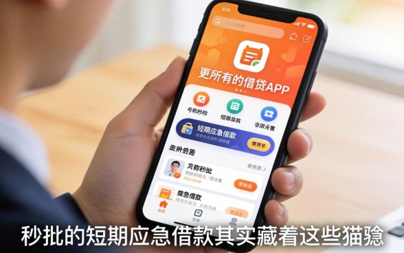 我翻遍了手机里所有的借贷APP，发现那些号称秒批的短期应急借款其实藏着这些猫腻