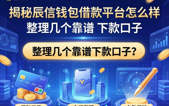 揭秘辰信钱包借款平台怎么样,整理几个靠谱的下款口子
