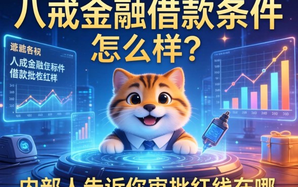 八戒金融借款条件怎么样？内部人告诉你审批红线在哪