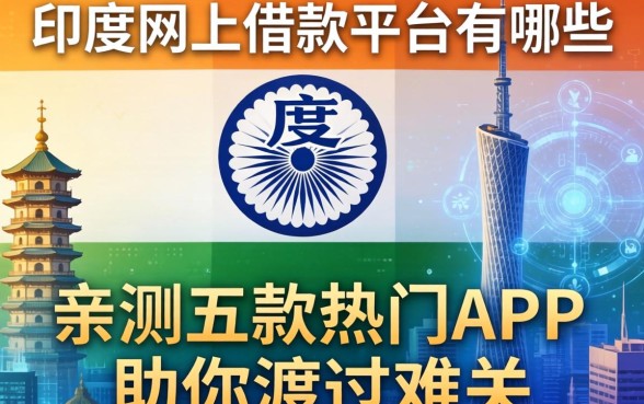 印度网上借款平台有哪些？亲测五款热门APP助你渡过难关