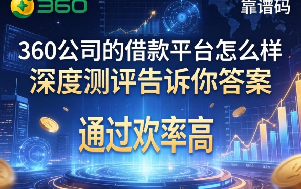 360公司的借款平台怎么样？靠谱吗？通过率高吗？深度测评告诉你答案