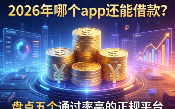 2026年哪个app还能借款?盘点五个通过率高的正规平台
