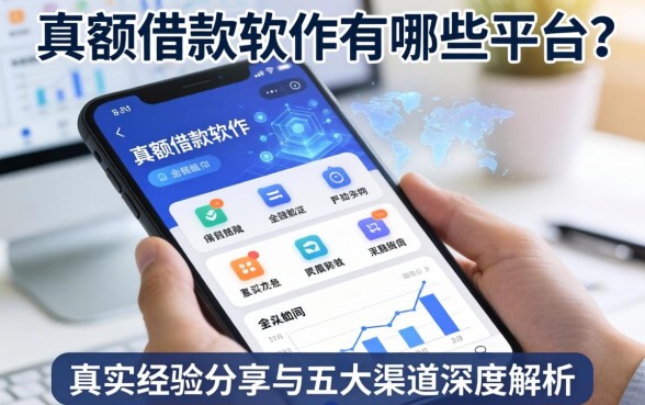 大额的借款软件有哪些平台？真实经验分享与五大渠道深度解析