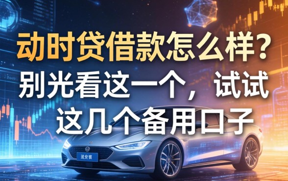 动时贷借款怎么样？别光看这一个，试试这几个备用口子