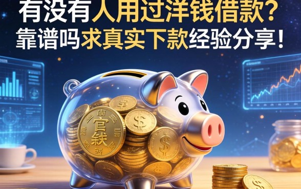 有没有人用过洋钱罐借款?靠谱吗?求真实下款经验分享!
