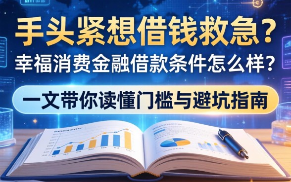 手头紧想借钱救急？幸福消费金融借款条件怎么样？一文带你读懂门槛与避坑指南
