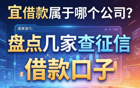 宜借款属于哪个公司？盘点几家不查征信的借款口子