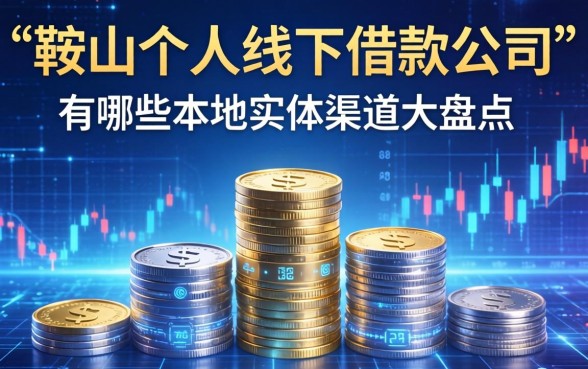 鞍山个人线下借款公司有哪些？本地实体渠道大盘点