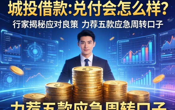 城投借款不兑付会怎么样？行家揭秘应对良策并力荐五款应急周转口子