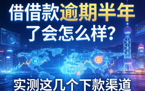 app借款逾期半年了会怎么样？实测这几个下款渠道