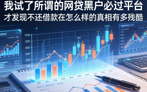 我试了所谓的网贷黑户必过平台，才发现不还借款会怎么样的真相有多残酷