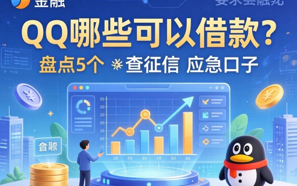 QQ哪些可以借款？盘点5个不查征信的应急口子