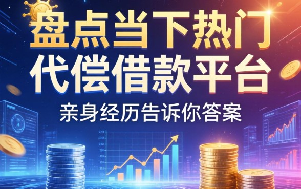 盘点当下热门的代偿借款平台有哪些?亲身经历告诉你答案
