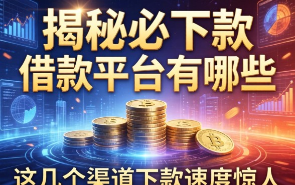 揭秘必下款的借款平台有哪些,这几个渠道下款速度惊人