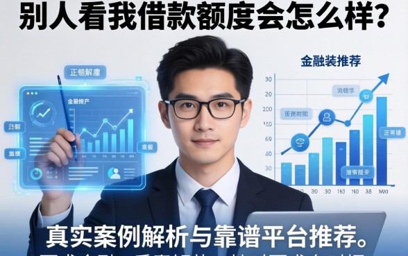 别人看我借款额度会怎么样？真实案例解析与靠谱平台推荐