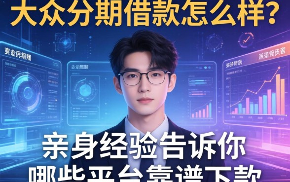 大众分期借款怎么样？亲身经历告诉你哪些平台靠谱下款