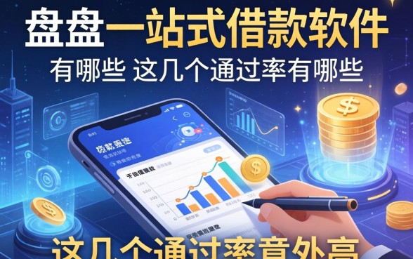 盘点一站式借款软件有哪些,这几个通过率意外的高