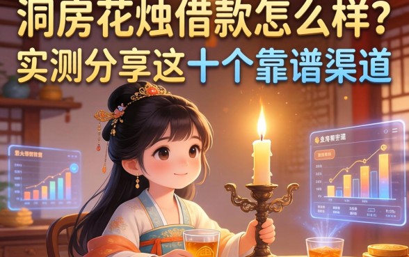 洞房花烛借款怎么样?实测分享这十个靠谱渠道