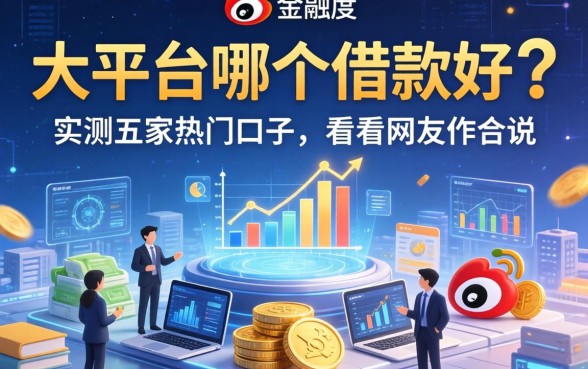 大平台哪个借款好？实测五家热门口子，看看网友怎么说