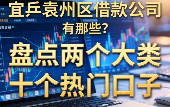宜春袁州区借款公司有哪些？盘点两个大类十个热门口子