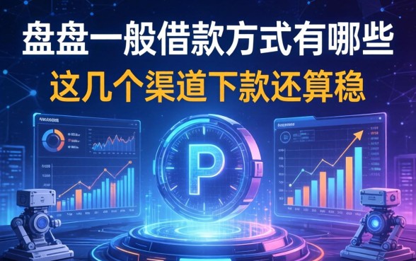 盘点一般借款方式有哪些,这几个渠道下款还算稳
