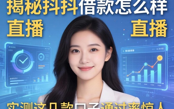 揭秘抖抖借款怎么样直播，实测这几款口子通过率惊人