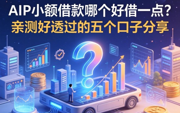 app小额借款哪个好借一点？亲测好通过的五个口子分享