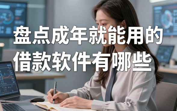 盘点成年就能用的借款软件有哪些，这几个门槛其实很低