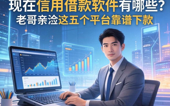 现在信用借款软件有哪些？老哥亲测这五个平台靠谱下款