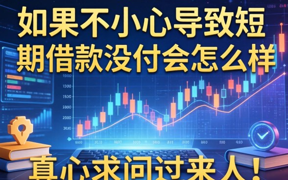 如果不小心导致短期借款没付会怎么样？真心求问过来人！