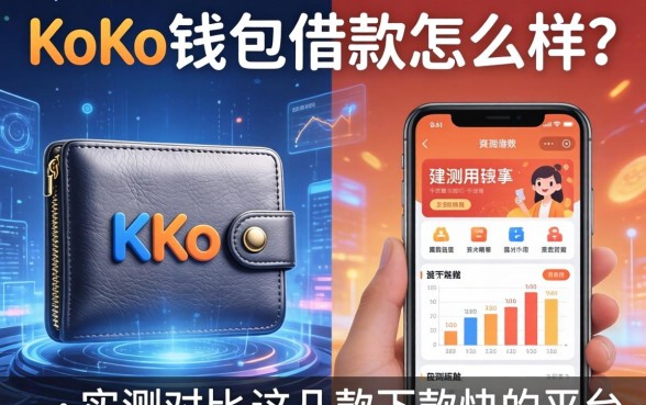 KoKo钱包借款怎么样？实测对比这几款下款快的平台