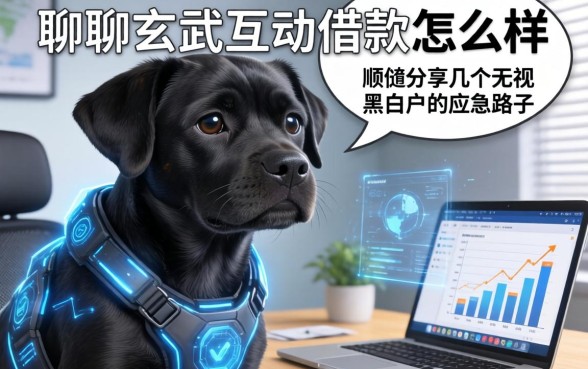 聊聊玄武互动借款怎么样,顺便分享几个无视黑白户的应急路子