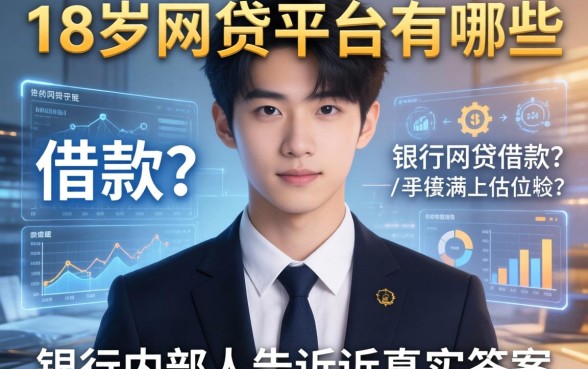18岁网贷平台有哪些可以借款？银行内部人告诉你真实答案