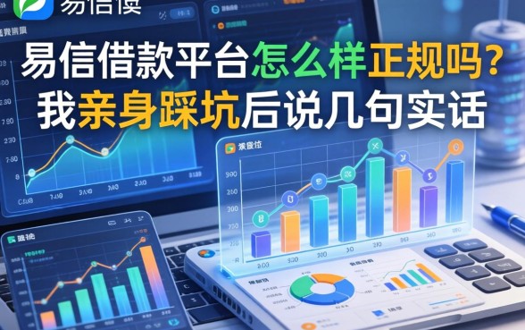 易信借款平台怎么样正规吗？我亲身踩坑后说几句实话