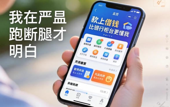 我在宜春跑断腿才明白，手机上借钱的软件比银行柜台更懂我